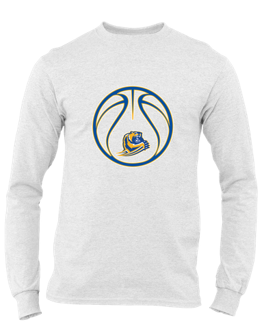Jefferson Grizzlies Basketball #2 Men's LS T-Shirt