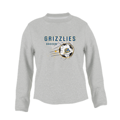 Jefferson Grizzlies Soccer #2 Women's Sweatshirt