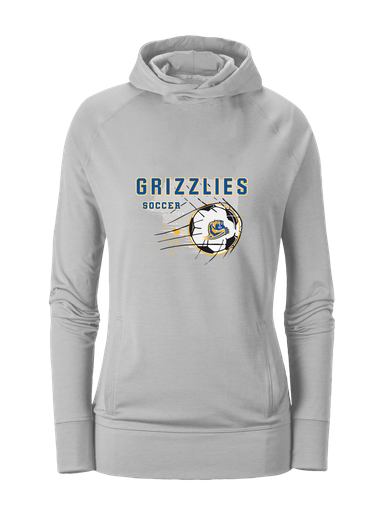 Jefferson Grizzlies Soccer #2 Women's Hoodie