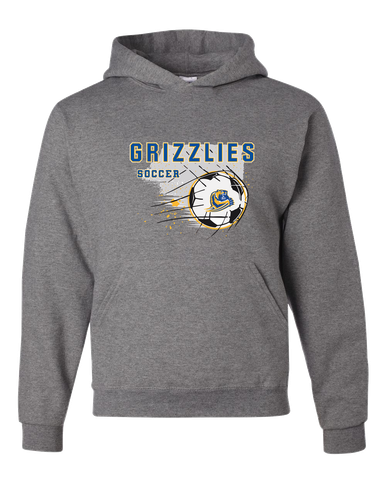 Jefferson Grizzlies Soccer #2 Men's Premium Hoodie