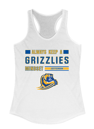 Jefferson Grizzlies Mindset Women's Tank Top