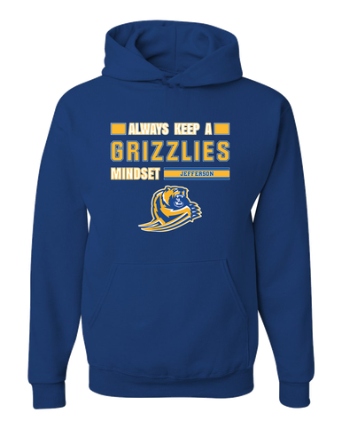 Jefferson Grizzlies Mindset Men's Premium Hoodie