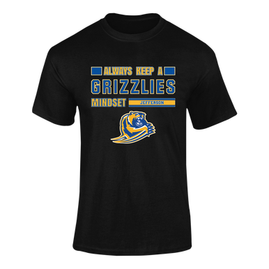 Jefferson Grizzlies Mindset Men's SS T-Shirt