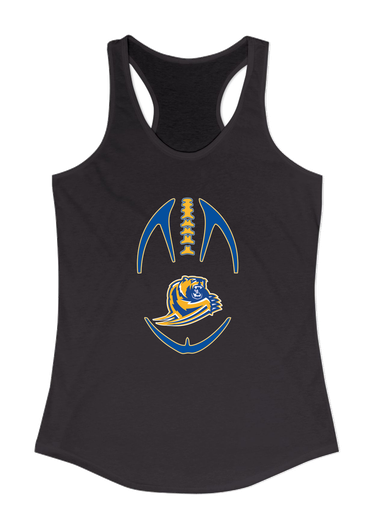 Jefferson Grizzlies Football #4 Women's Tank Top