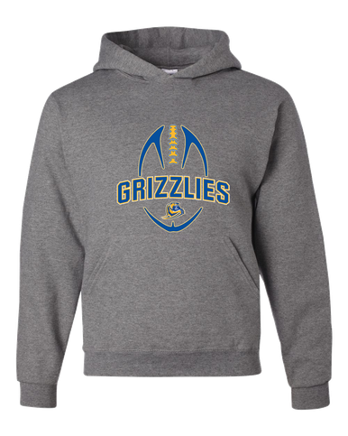 Jefferson Grizzlies Football #5 Men's Premium Hoodie