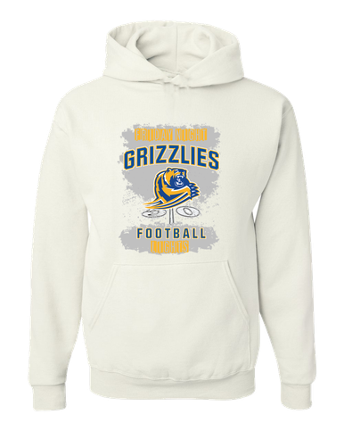 Jefferson Grizzlies Football #6 Men's Premium Hoodie