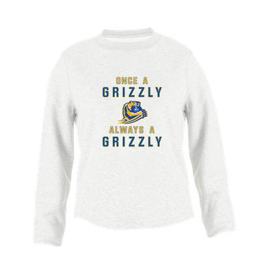 Jefferson Grizzlies Once A Women's Sweatshirt