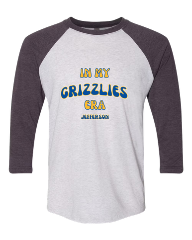 Jefferson Grizzlies Era #2 Men's Baseball T-Shirt