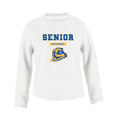Jefferson Grizzlies Senior #2 Women's Sweatshirt