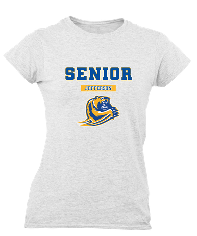 Jefferson Grizzlies Senior #2 Women's Premium SS T-Shirt