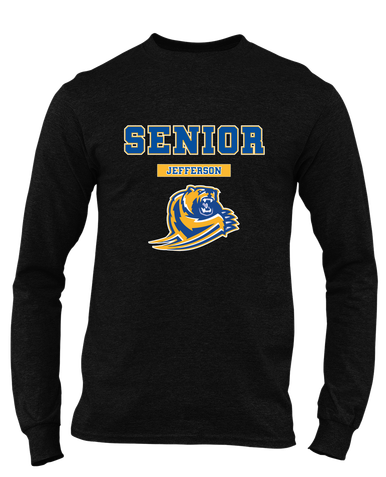Jefferson Grizzlies Senior #2 Men's Premium LS T-Shirt