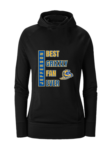 Jefferson Grizzlies Best Grizzly Fan Women's Hoodie