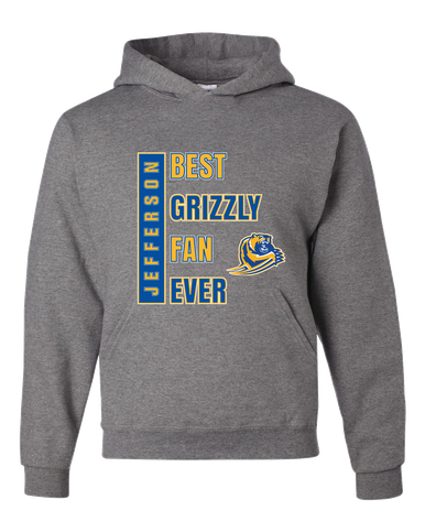 Jefferson Grizzlies Best Grizzly Fan Men's Premium Hoodie