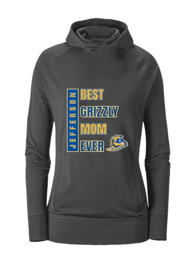 Jefferson Grizzlies Best Grizzly Mom Women's Hoodie