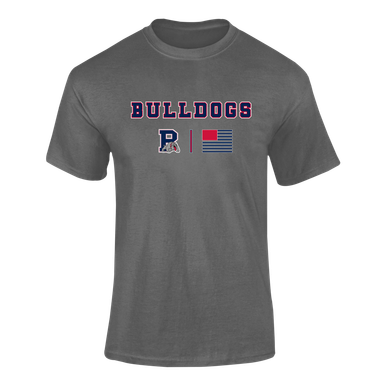 Plainview Bulldogs Team Colors Flag Men's SS T-Shirt