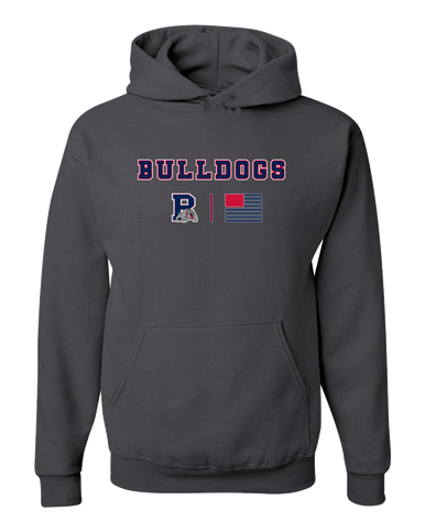 Plainview Bulldogs Team Colors Flag Men's Premium Hoodie