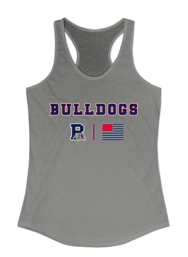 Plainview Bulldogs Team Colors Flag Women's Tank Top