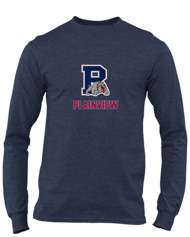Plainview Bulldogs Mascot #2 Men's LS T-Shirt