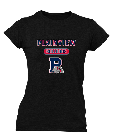 Plainview Bulldogs Mascot #3 Women's Premium SS T-Shirt