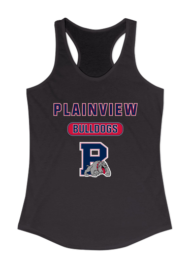 Plainview Bulldogs Mascot #3 Women's Tank Top
