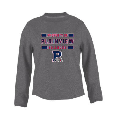 Plainview Bulldogs Property Of Women's Sweatshirt