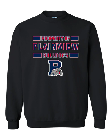 Plainview Bulldogs Property Of Men's Sweatshirt