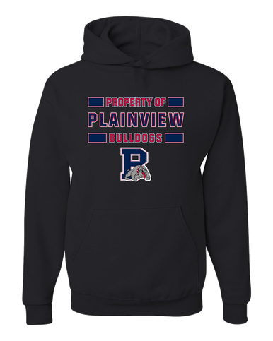 Plainview Bulldogs Property Of Men's Premium Hoodie