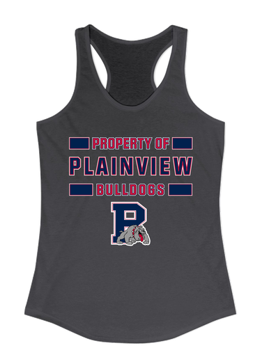 Plainview Bulldogs Property Of Women's Tank Top