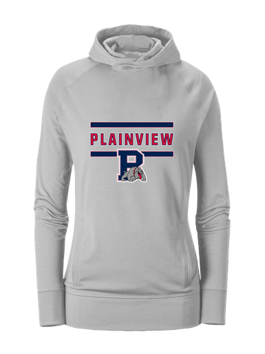Plainview Bulldogs Mascot #4 Women's Hoodie