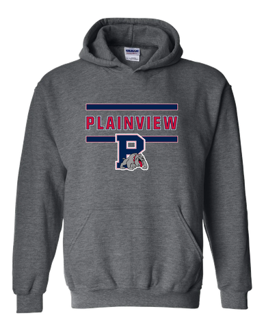 Plainview Bulldogs Mascot #4 Men's Hoodie
