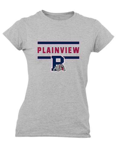 Plainview Bulldogs Mascot #4 Women's SS T-Shirt
