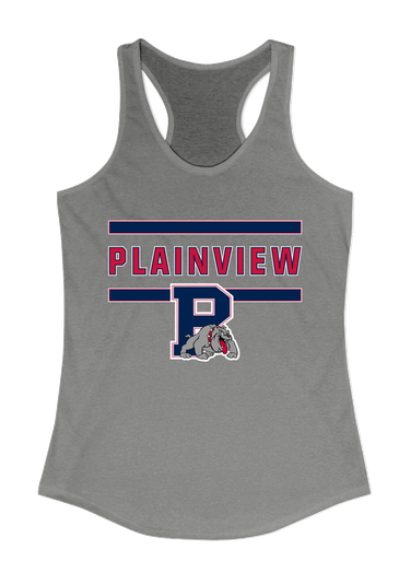 Plainview Bulldogs Mascot #4 Women's Tank Top