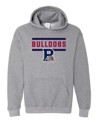 Plainview Bulldogs Mascot #5 Men's Hoodie