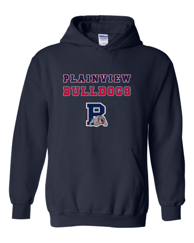 Plainview Bulldogs Spirit Men's Hoodie