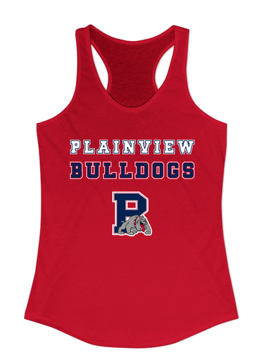 Plainview Bulldogs Spirit Women's Tank Top