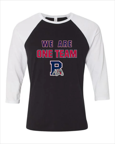 Plainview Bulldogs We Are One Team Men's Baseball T-Shirt