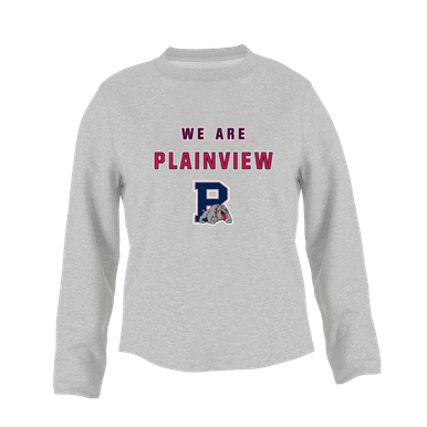 Plainview Bulldogs We Are Women's Sweatshirt