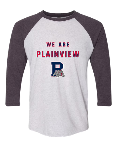 Plainview Bulldogs We Are Men's Baseball T-Shirt