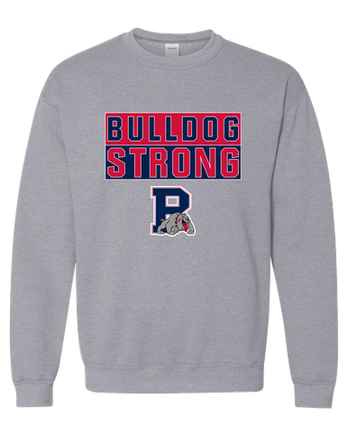 Plainview Bulldogs Strong #1 Men's Sweatshirt