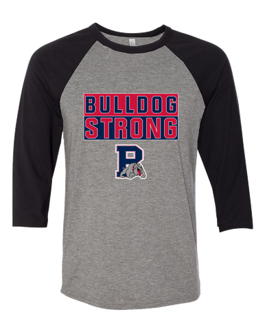 Plainview Bulldogs Strong #1 Men's Baseball T-Shirt