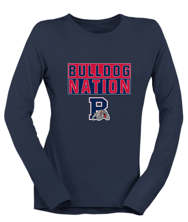 Plainview Bulldogs Nation #1 Women's LS T-Shirt