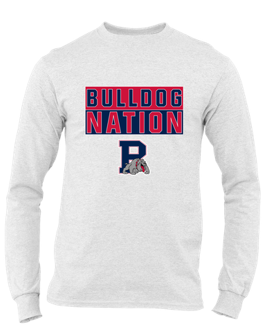 Plainview Bulldogs Nation #1 Men's LS T-Shirt