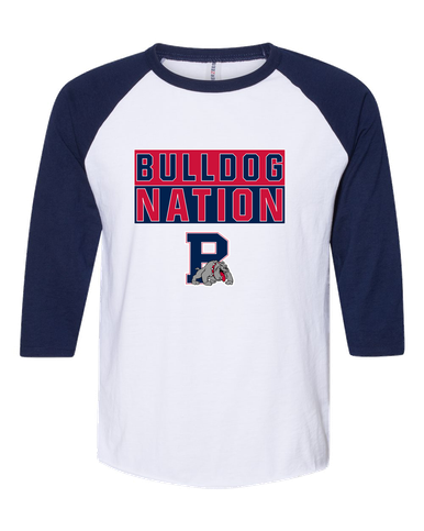Plainview Bulldogs Nation #1 Women's Baseball T-Shirt
