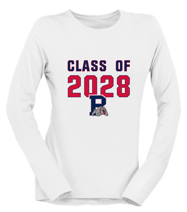 Plainview Bulldogs Class of 2028 Women's LS T-Shirt
