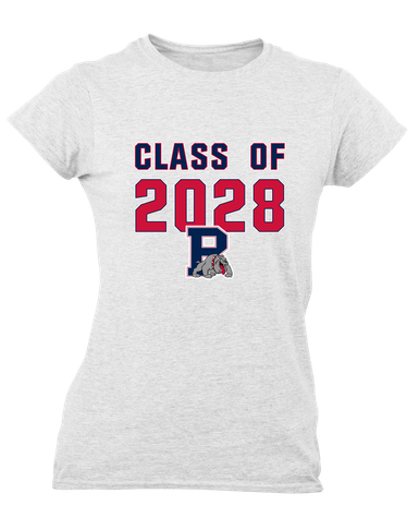 Plainview Bulldogs Class of 2028 Women's Premium SS T-Shirt