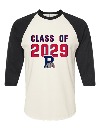 Plainview Bulldogs Class of 2029 Men's Baseball T-Shirt