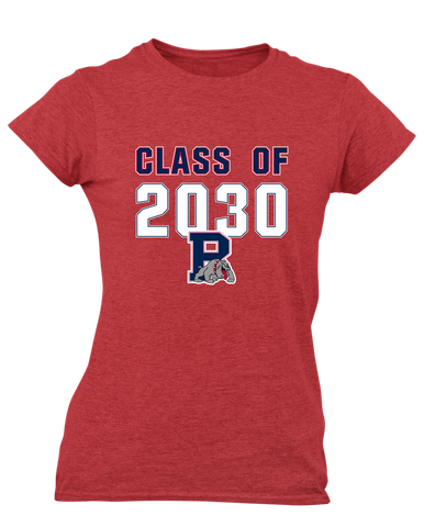 Plainview Bulldogs Class of 2030 Women's SS T-Shirt