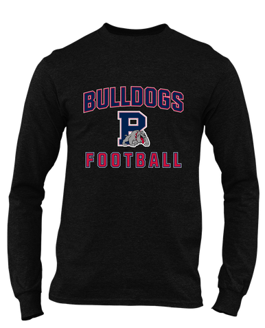 Plainview Bulldogs Football #1 Men's LS T-Shirt