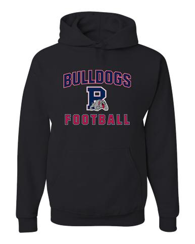 Plainview Bulldogs Football #1 Men's Premium Hoodie