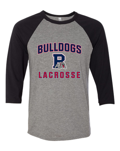 Plainview Bulldogs Lacrosse Men's Baseball T-Shirt
